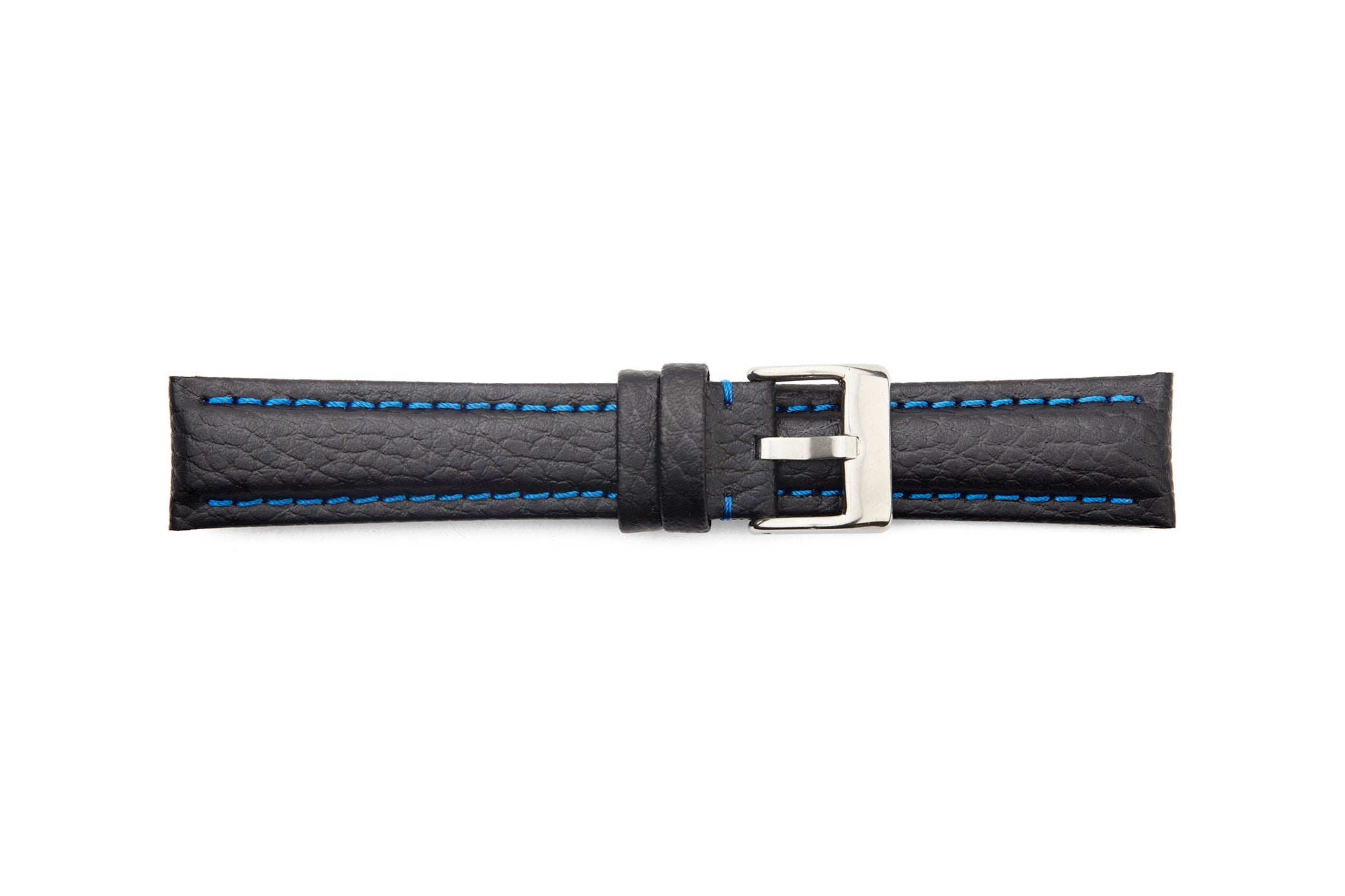 STR-4540-Black & Blue Sport Watch Strap