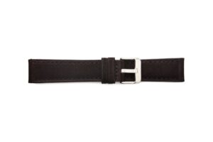 STR-4572-Black Suede Sport Regular Watch Strap