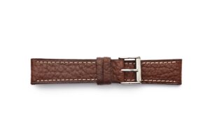 STR-4486-Brown Rustic Leather with Roller Buckle