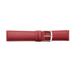 STR-4580M-Burgundy Calfskin Regular Watch Strap