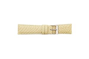 STR-4590S-Lime Snake Grain QR Short Watch Strap