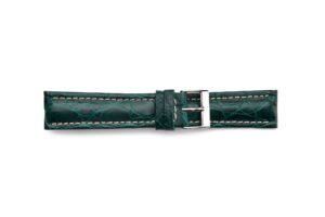 STR-4516-Green Genuine Crocodile Matte Breitling Style Regular Watch Strap