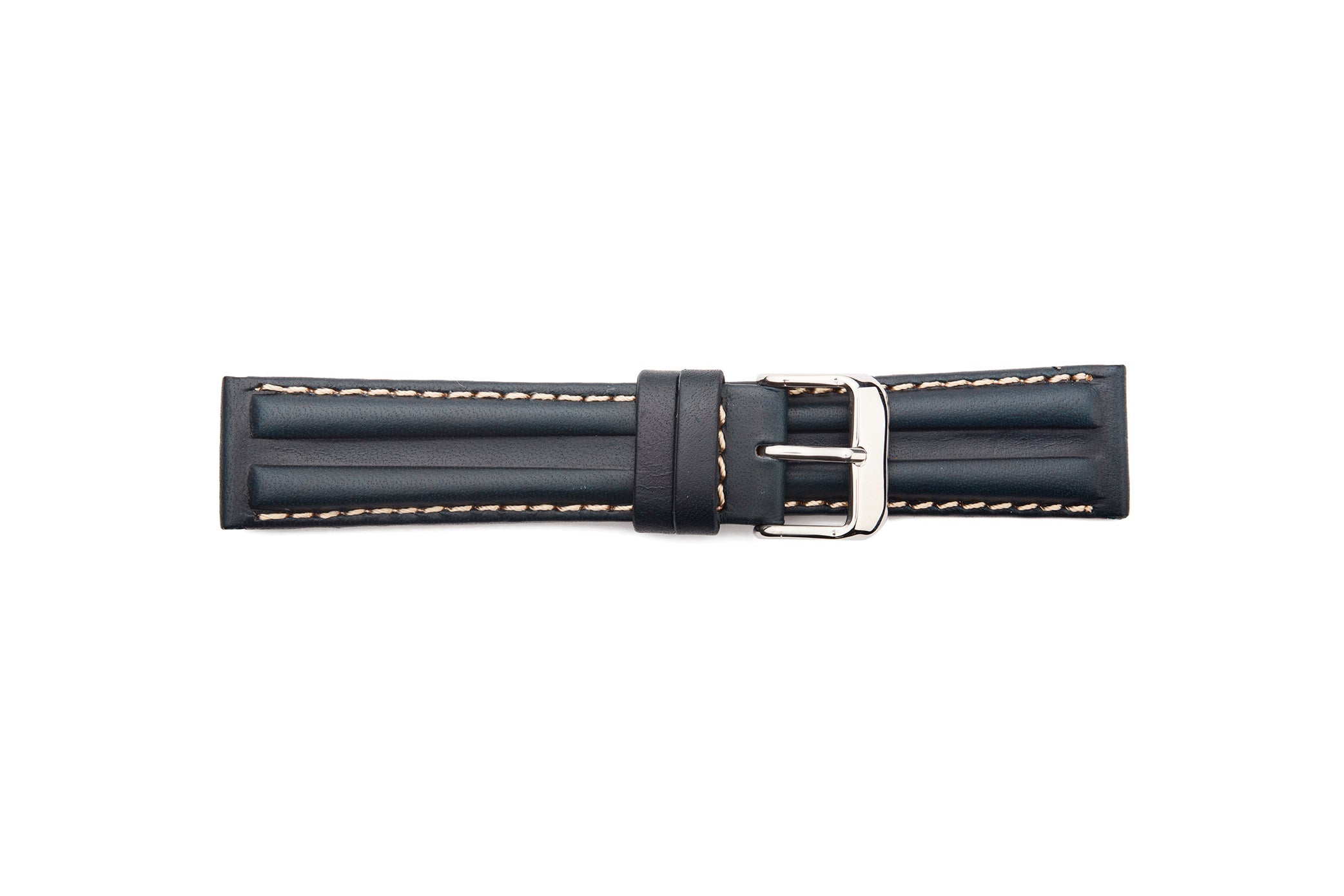STR-4576-Blue Double Hump Regular Watch Strap