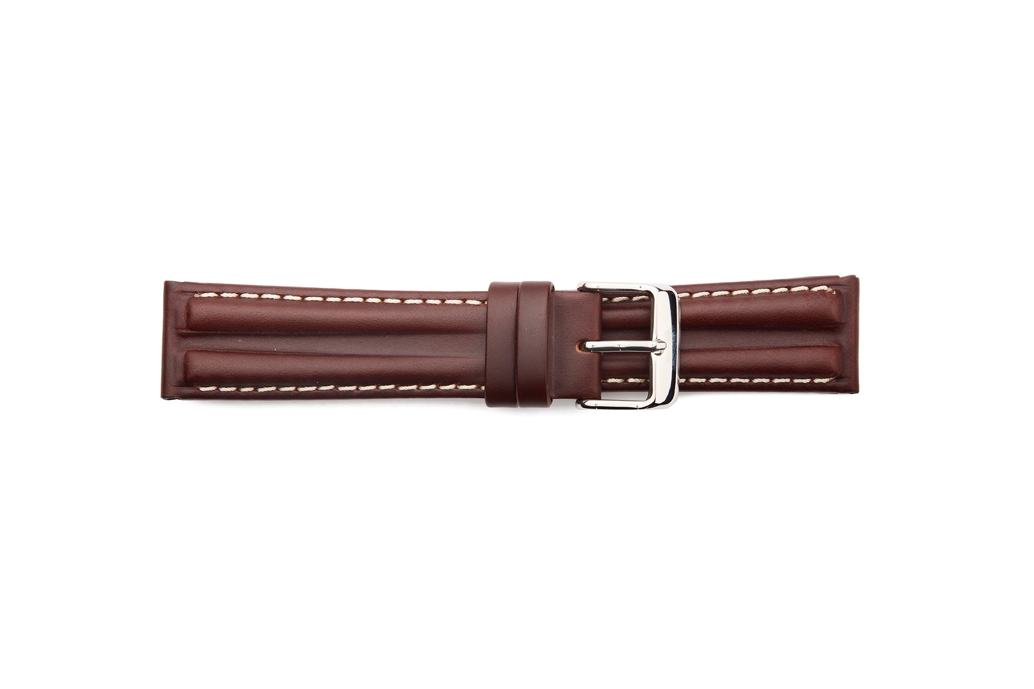 STR-4576-Brown Double Hump Regular Watch Strap