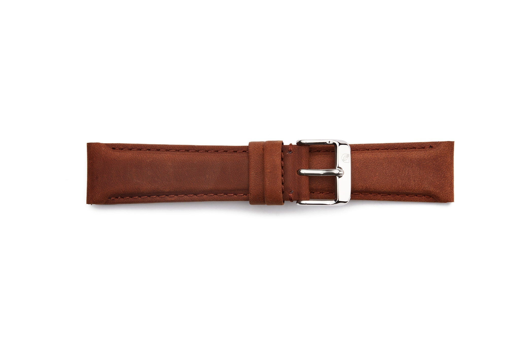 STR-4504-Brown Brushed Suede Regular Watch Strap