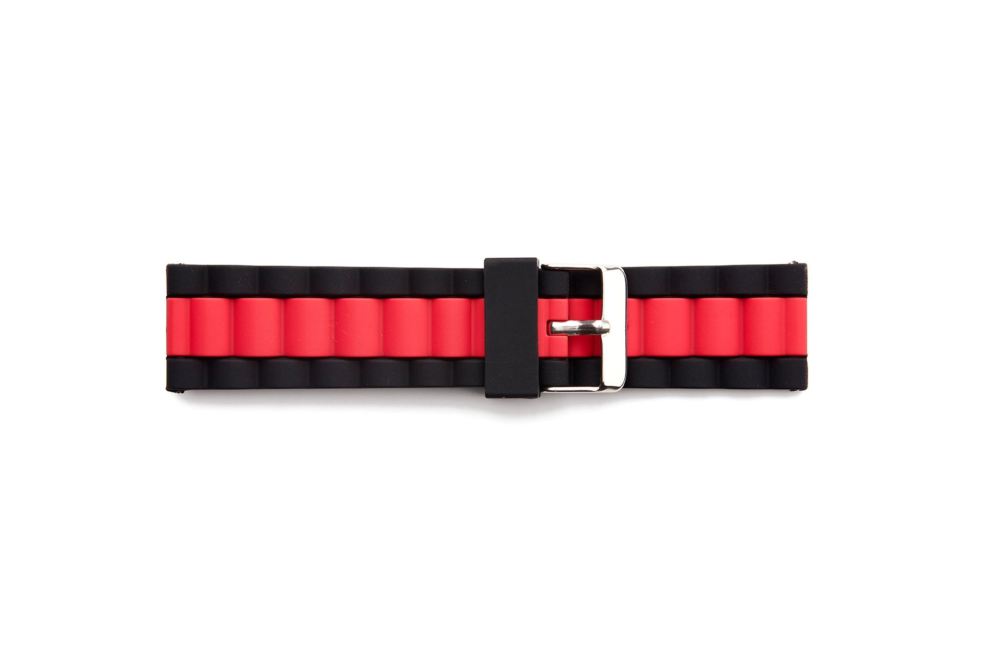 STR-4660 Black/Red Rubber Band