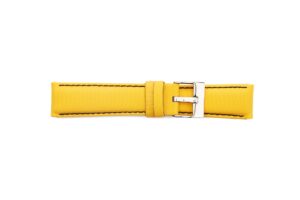 STR-4578-Yellow & Black Scuba Style Water Resistant Regular Watch Strap