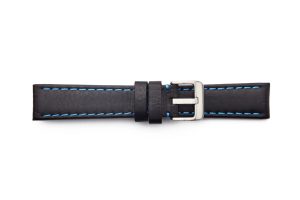LBV-982 Black/Blue Heavy Italian Calf with Colored Stitching