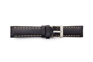 LBV-982 Black/Yellow Heavy Italian Calf with Colored Stitching