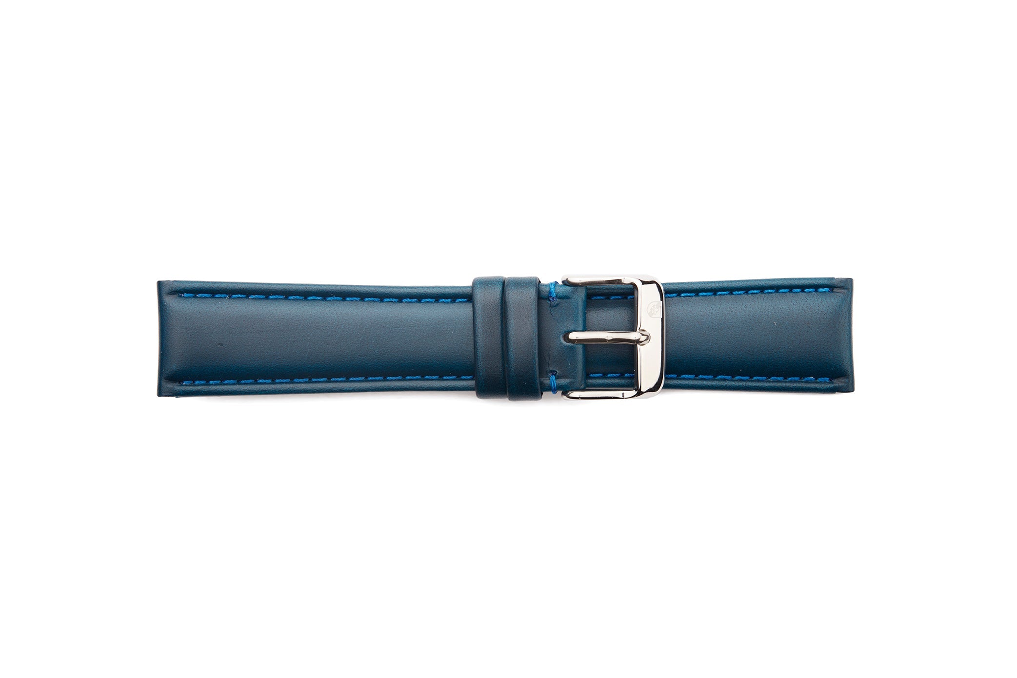RA1-214 Navy Oil Tanned Leather Regular Watch Strap
